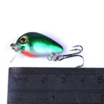HENGJIA 10 Peças Iscos de Pesca Luya Rock 3cm/1.5g Kit Biónico com Caixa Plástica, Box014