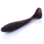 HENGJIA SO0215P 5 unidades Isco Artificial de Pesca Macio com Cauda de Parafuso 7,5cm/5,5g, SO0215P