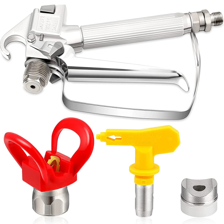 Conjunto de Pistola Pulverizadora Airless de Alta Pressão com Suporte para Bico e Bico, Acessórios para Pulverizador de Tinta