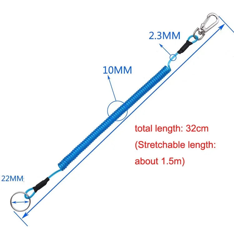 Chaveiro multifuncional anti-perda para exterior, cordão elástico TPU, comprimento: 32cm, chaveiro anti-perda (cinzento), chaveiro anti-perda (verde)