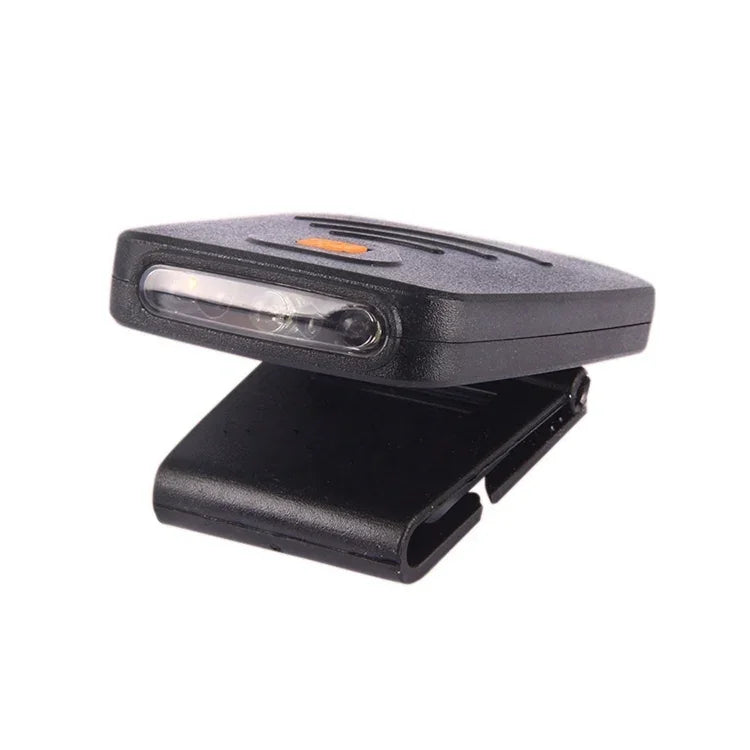 Lanterna de Cabeça para Pesca, Campismo e Caminhadas com Clip para Chapéu, LED Recarregável com Sensor Infravermelho Portátil