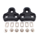 2 Peças de Tacões RD3-C para Bicicleta de Estrada Flutuação de 6 Graus Tacão de Pedal Auto-bloqueante para LOOK KEO Tacões de Estrada Compatível com a Maioria dos Sapatos de Bicicleta de Estrada, RD3-C