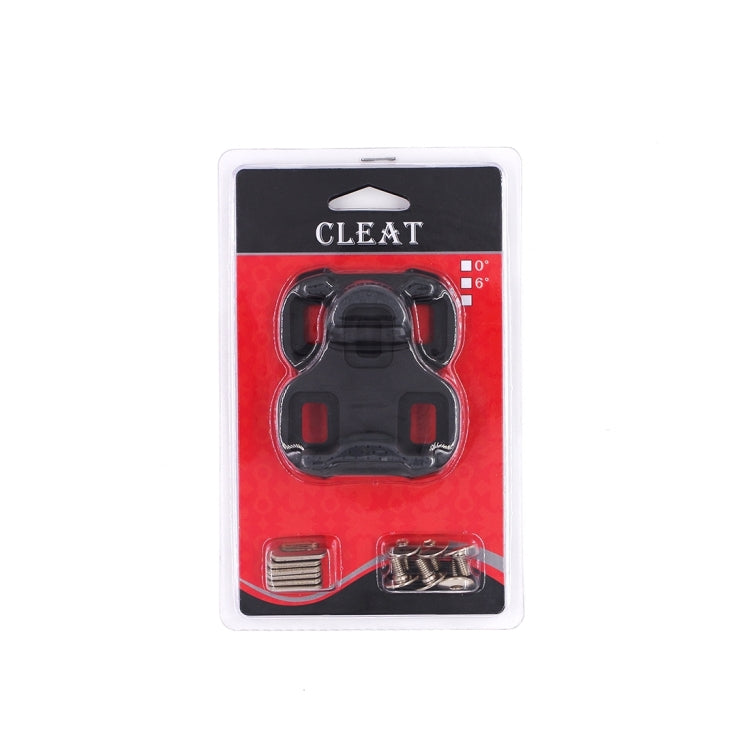 2 Peças de Tacões RD3-C para Bicicleta de Estrada Flutuação de 6 Graus Tacão de Pedal Auto-bloqueante para LOOK KEO Tacões de Estrada Compatível com a Maioria dos Sapatos de Bicicleta de Estrada, RD3-C