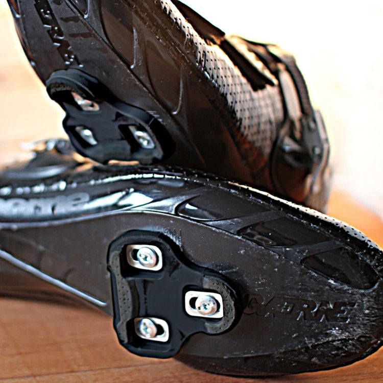 2 Peças de Tacões RD3-C para Bicicleta de Estrada Flutuação de 6 Graus Tacão de Pedal Auto-bloqueante para LOOK KEO Tacões de Estrada Compatível com a Maioria dos Sapatos de Bicicleta de Estrada, RD3-C