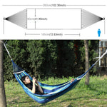 Rede de Lona para Uma Pessoa Resistente a Capotamento para Exterior Cama de Balanço Portátil para Praia com Varas de Madeira, Tamanho: 185 x 80cm, Tamanho: 185 x 80cm, Tamanho: 185 x 80cm (Vermelho)