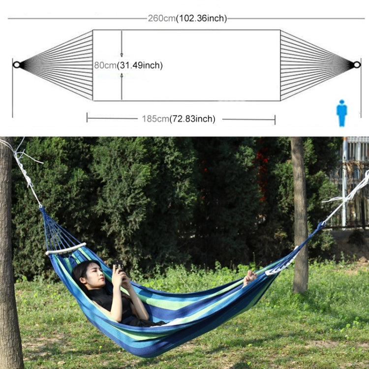 Rede de Lona para Uma Pessoa Resistente a Capotamento para Exterior Cama de Balanço Portátil para Praia com Varas de Madeira, Tamanho: 185 x 80cm, Tamanho: 185 x 80cm, Tamanho: 185 x 80cm (Vermelho)