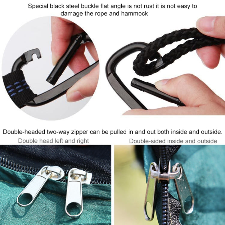 Rede de Pára-quedas Portátil para Exterior com Redes Mosquiteiras, Verde Exército, Preto, Azul Escuro + Azul Bebé, Rosa Azul, Verde, Azul