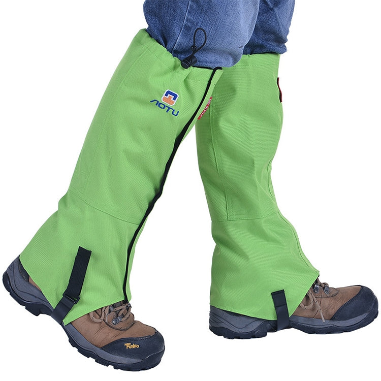 Aotu AT8909 125cm capas impermeáveis para sapatos de neve para campismo ao ar livre, tecido Oxford, capas para pés anti-mosquito, Aotu AT8909 azul, Aotu AT8909 vermelho, Aotu AT8909 preto, Aotu AT8909 verde, Aotu AT8909 cinzento