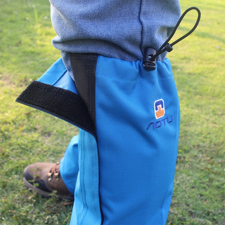Aotu AT8909 125cm capas impermeáveis para sapatos de neve para campismo ao ar livre, tecido Oxford, capas para pés anti-mosquito, Aotu AT8909 azul, Aotu AT8909 vermelho, Aotu AT8909 preto, Aotu AT8909 verde, Aotu AT8909 cinzento
