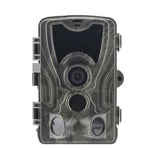Câmara de Caça de Segurança HC801A 8MP à Prova de Água IP65 com Visão Noturna IR, Programa Novatek 96650, Ângulo Largo de 120 Graus, Ângulo de Detecção PIR de 110 Graus, HC801A