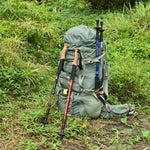 Bastonetes de Trekking Corky para Campismo ao Ar Livre Aotu AT7551 135cm Liga de Alumínio, Preto#135cm, Azul#135cm, Vermelho#135cm, Prateado#135cm