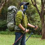 Bastonetes de Trekking Corky para Campismo ao Ar Livre Aotu AT7551 135cm Liga de Alumínio, Preto#135cm, Azul#135cm, Vermelho#135cm, Prateado#135cm