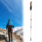 Bastonetes de Trekking Corky para Campismo ao Ar Livre Aotu AT7551 135cm Liga de Alumínio, Preto#135cm, Azul#135cm, Vermelho#135cm, Prateado#135cm