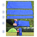 Aotu AT6241 Almofada Inflável para Camping ao Ar Livre Colchão de Ar TPU, Tamanho: 190x57x5.5cm, Tamanho: 190x57x5.5cm (Azul)