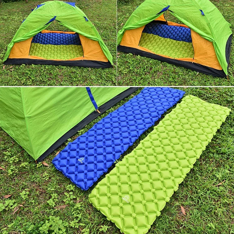 Aotu AT6241 Almofada Inflável para Camping ao Ar Livre Colchão de Ar TPU, Tamanho: 190x57x5.5cm, Tamanho: 190x57x5.5cm (Azul)