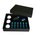 Conjunto de Presente 11 em 1 com 6 Tees de Golfe + Ferramenta Divot + 3 Bolas de Golfe, 11 em 1 Azul, 11 em 1 Vermelho