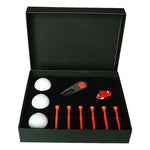 Conjunto de Presente 11 em 1 com 6 Tees de Golfe + Ferramenta Divot + 3 Bolas de Golfe, 11 em 1 Azul, 11 em 1 Vermelho