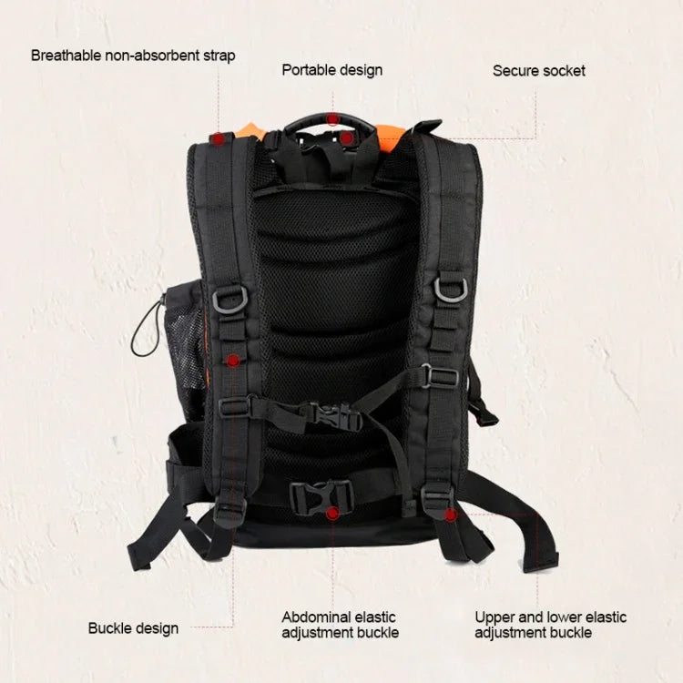 XINDA H-BAG03 Mochila de Montanhismo Impermeável para Armazenamento a Montante 30L, 30L