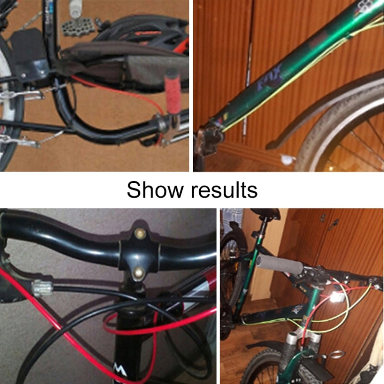 Conjunto Universal de Tubos para Cabo de Travão de Bicicleta, Preto, Laranja, Verde, Cinzento, Azul, Vermelho, Branco, Amarelo