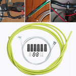 Conjunto Universal de Tubos para Cabo de Travão de Bicicleta, Preto, Laranja, Verde, Cinzento, Azul, Vermelho, Branco, Amarelo