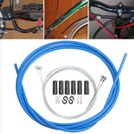 Conjunto Universal de Tubos para Cabo de Travão de Bicicleta, Preto, Laranja, Verde, Cinzento, Azul, Vermelho, Branco, Amarelo