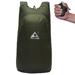 1328 Mochila Dobrável Portátil para Escalada ao Ar Livre 20L Anti-Respingo Ultraligeira, Carga Máxima: 15kg, Mochila