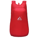 1328 Mochila Dobrável Portátil para Escalada ao Ar Livre 20L Anti-Respingo Ultraligeira, Carga Máxima: 15kg, Mochila