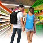 1328 Mochila Dobrável Portátil para Escalada ao Ar Livre 20L Anti-Respingo Ultraligeira, Carga Máxima: 15kg, Mochila