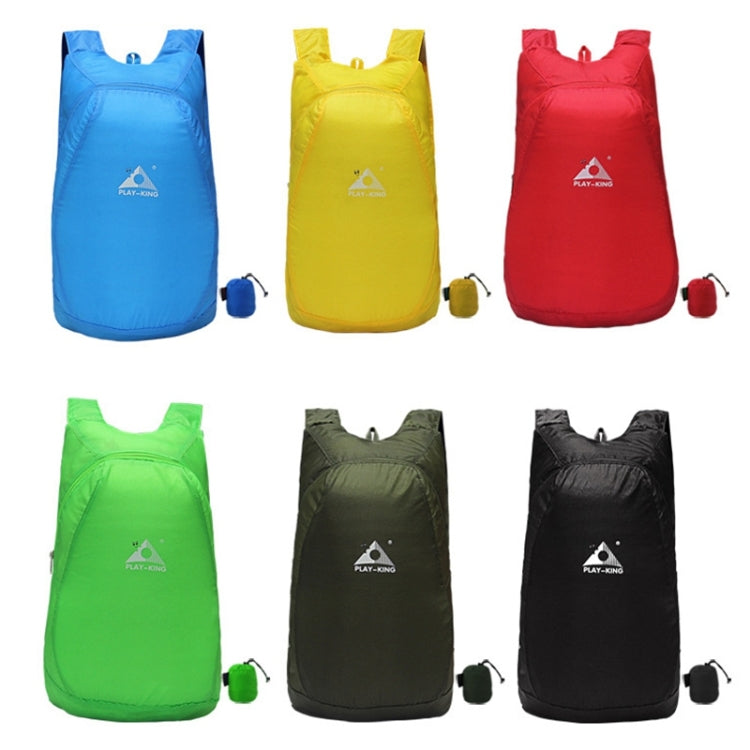 1328 Mochila Dobrável Portátil para Escalada ao Ar Livre 20L Anti-Respingo Ultraligeira, Carga Máxima: 15kg, Mochila