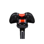 Luz Traseira de Bicicleta LED COB Inteligente Recarregável USB IP65 à Prova de Água com Alarme e Controlo Remoto, Distância de Controlo: 1-100m, Luz Traseira IP65 à Prova de Água