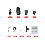 Luz Traseira de Bicicleta LED COB Inteligente Recarregável USB IP65 à Prova de Água com Alarme e Controlo Remoto, Distância de Controlo: 1-100m, Luz Traseira IP65 à Prova de Água