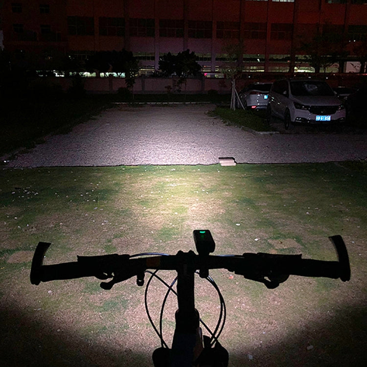 Luz Frontal de Bicicleta BX2 com Carregamento USB para Guiador LED (3 Horas, Lâmpadas L2), 3 Horas, Lâmpadas L2