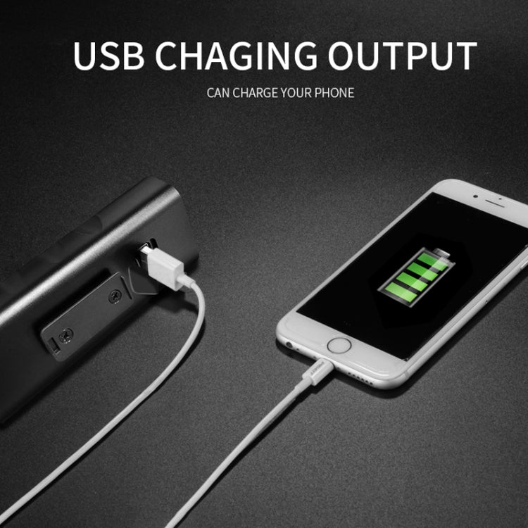 Luz Frontal de Bicicleta BX3 com Carregamento USB para Guiador LED (10 Horas, Lâmpadas T6+A02), 10 Horas, Lâmpadas T6+A02