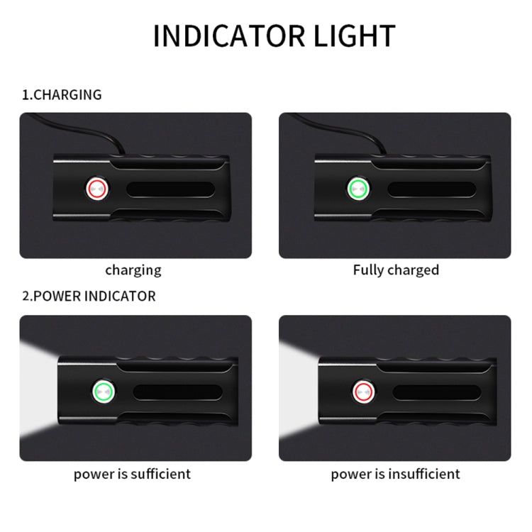 Luz Frontal de Bicicleta BX3 com Carregamento USB para Guiador LED (10 Horas, Lâmpadas T6+A02), 10 Horas, Lâmpadas T6+A02