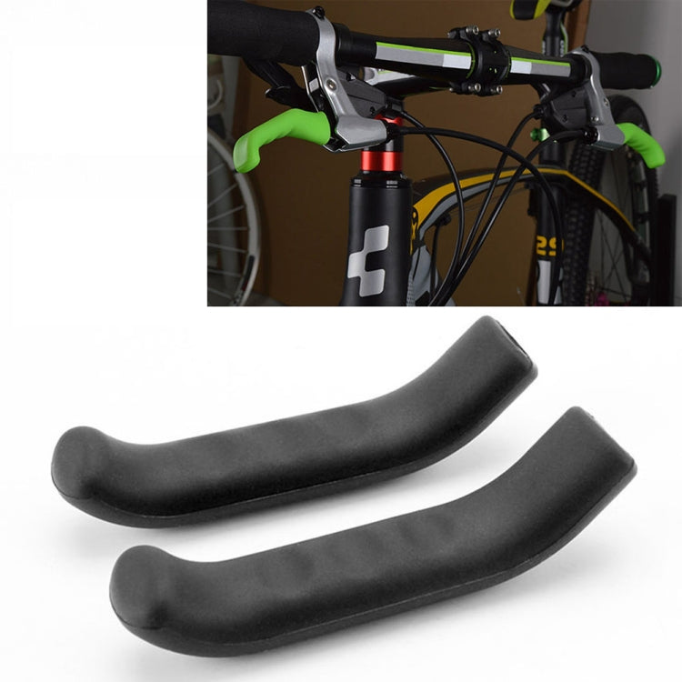 1 Par de Capas de Proteção de Silicone Universais para Travão de Bicicleta, Capas de Travão Pretas