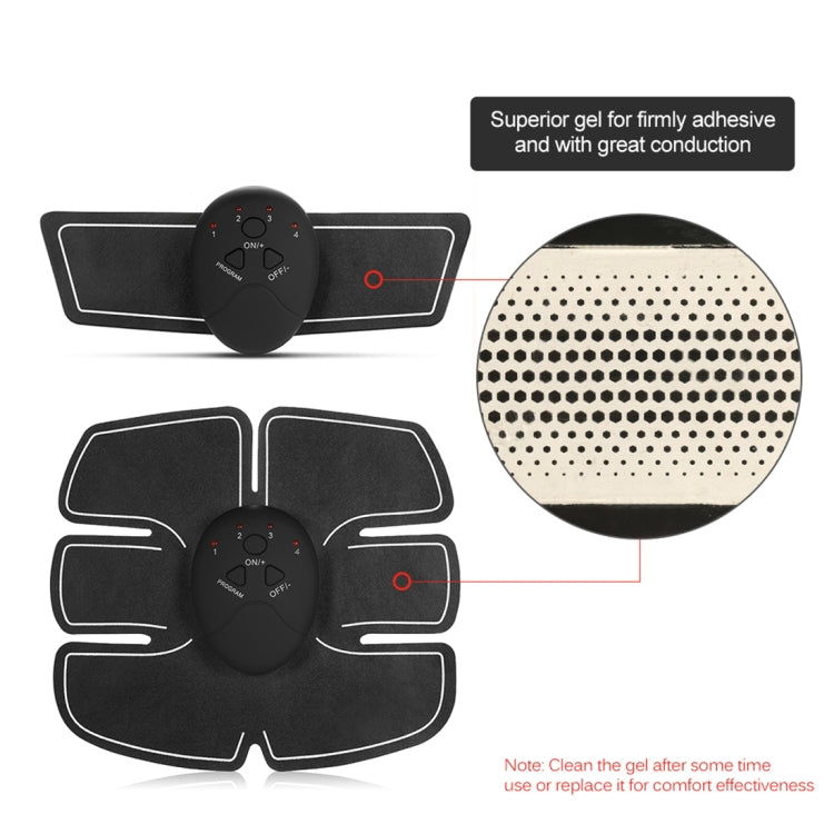 Kit de Eletrodos EMS para Tonificação Corporal com Sistema Inteligente de Modelação, Estimulador Muscular para Treino Fitness em Casa para Homens / Mulheres, YZ-808