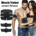 Kit de Eletrodos EMS para Tonificação Corporal com Sistema Inteligente de Modelação, Estimulador Muscular para Treino Fitness em Casa para Homens / Mulheres, YZ-808