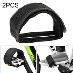 2 PCS Conjunto de Bandas para Pedais de Bicicleta com Tiras Antiderrapantes para Pés