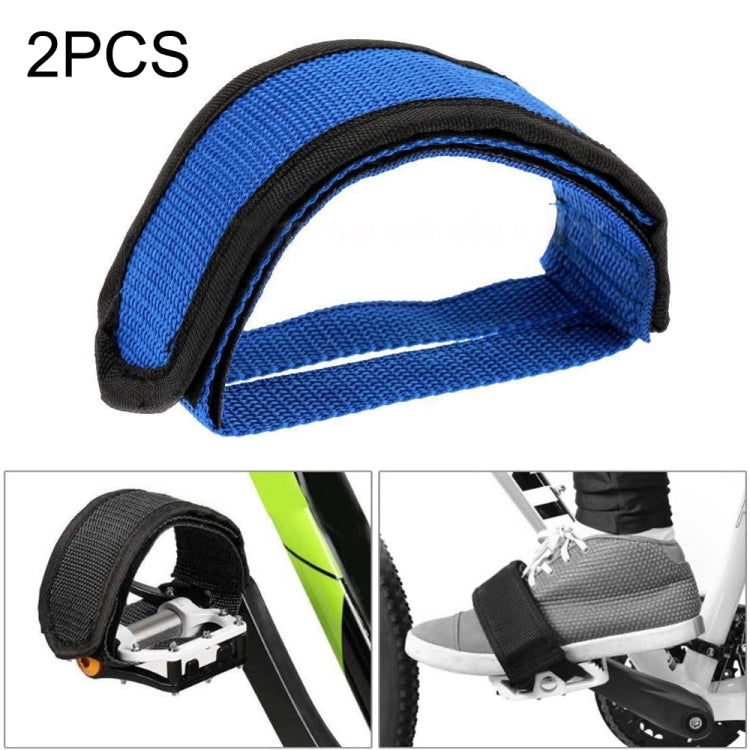 2 PCS Conjunto de Bandas para Pedais de Bicicleta com Tiras Antiderrapantes para Pés