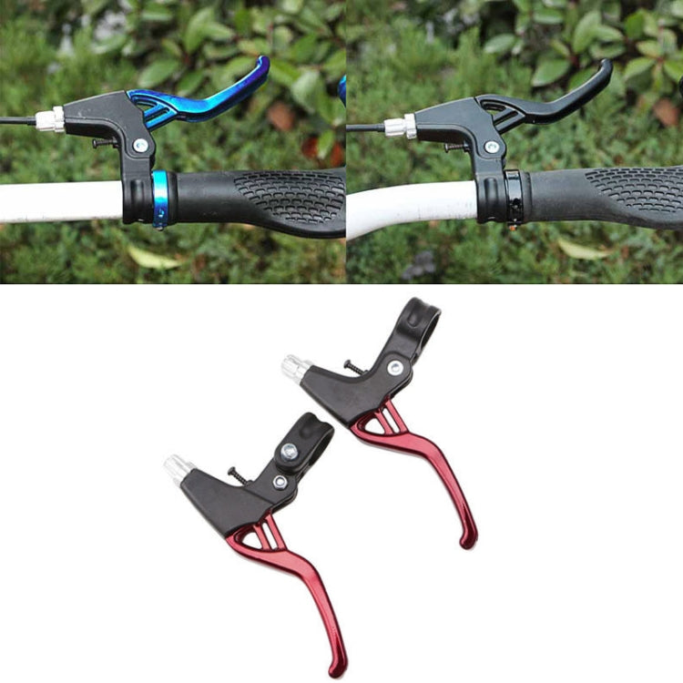 Manete de Travão para Bicicleta de Montanha Leve em Liga, Travão Prateado, Travão Vermelho, Travão Azul, Travão Preto