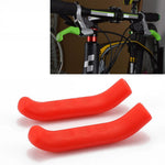 1 Par de Capas de Proteção de Silicone Universais para Travão de Bicicleta, Capas de Travão Amarelas, Capas de Travão Vermelhas, Capas de Travão Azuis, Capas de Travão Verdes