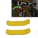 1 Par de Capas de Proteção de Silicone Universais para Travão de Bicicleta, Capas de Travão Amarelas, Capas de Travão Vermelhas, Capas de Travão Azuis, Capas de Travão Verdes