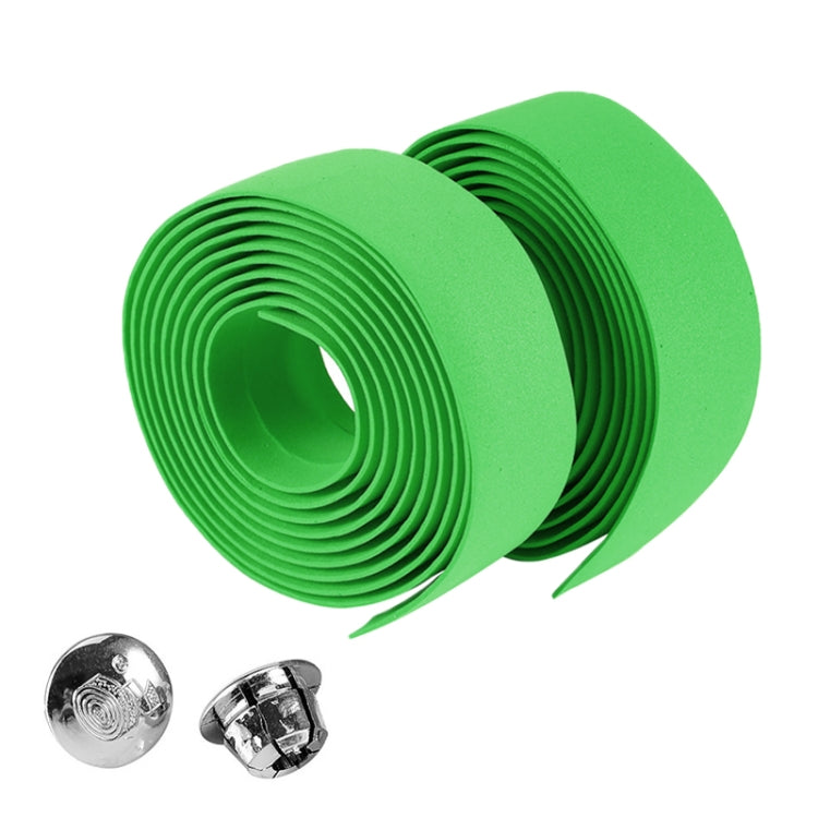 1 Par de Fita de Cortiça para Guiador de Bicicleta de Estrada, Desportiva + 2 Tampões de Guiador, 2m Vermelho, 2m Branco, 2m Amarelo, 2m Preto, 2m Rosa, 2m Verde, 2m Azul