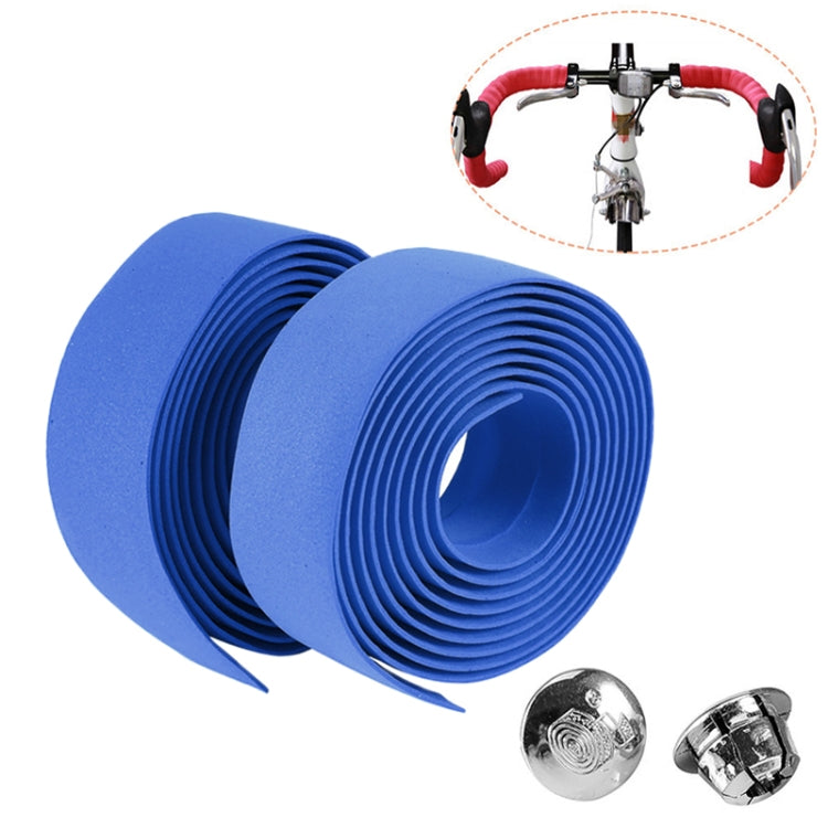 1 Par de Fita de Cortiça para Guiador de Bicicleta de Estrada, Desportiva + 2 Tampões de Guiador, 2m Vermelho, 2m Branco, 2m Amarelo, 2m Preto, 2m Rosa, 2m Verde, 2m Azul