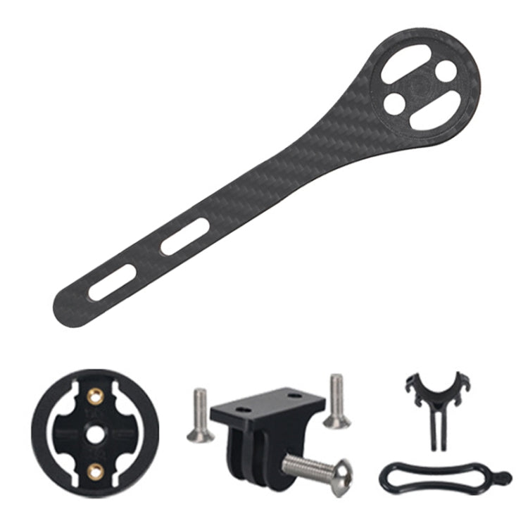 Suporte para Computador de Bicicleta de Estrada em Fibra de Carbono Completa para Série Garmin (Mate), para Série Bryton (Mate), para Série CATEYE (Mate), para Série Garmin (Mate)