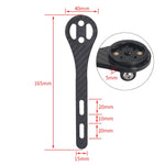 Suporte para Computador de Bicicleta de Estrada em Fibra de Carbono Completa para Série Garmin (Mate), para Série Bryton (Mate), para Série CATEYE (Mate), para Série Garmin (Mate)