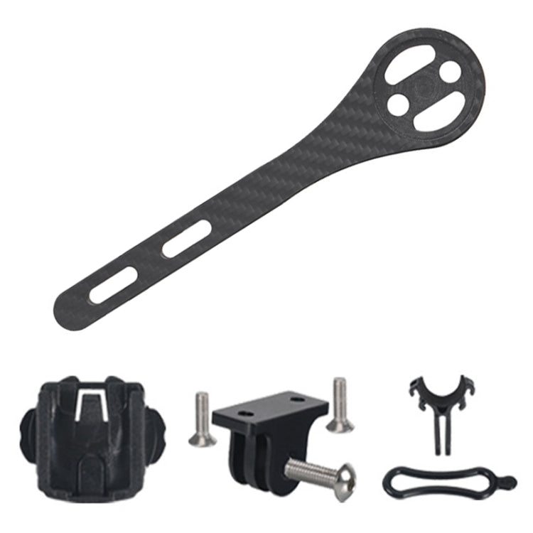 Suporte para Computador de Bicicleta de Estrada em Fibra de Carbono Completa para Série Garmin (Mate), para Série Bryton (Mate), para Série CATEYE (Mate), para Série Garmin (Mate)