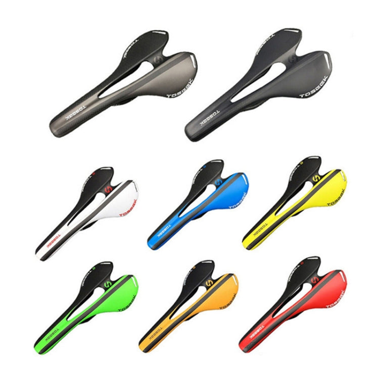 Selim Oco para Bicicleta de Estrada em Fibra de Carbono TOSEEK, Textura 3K + Extinção, Extinção (Azul), Extinção (Vermelho), Extinção (Branco), Extinção (Amarelo), Extinção (Preto), Extinção (Laranja), Extinção (Verde), Extinção (Cinza)