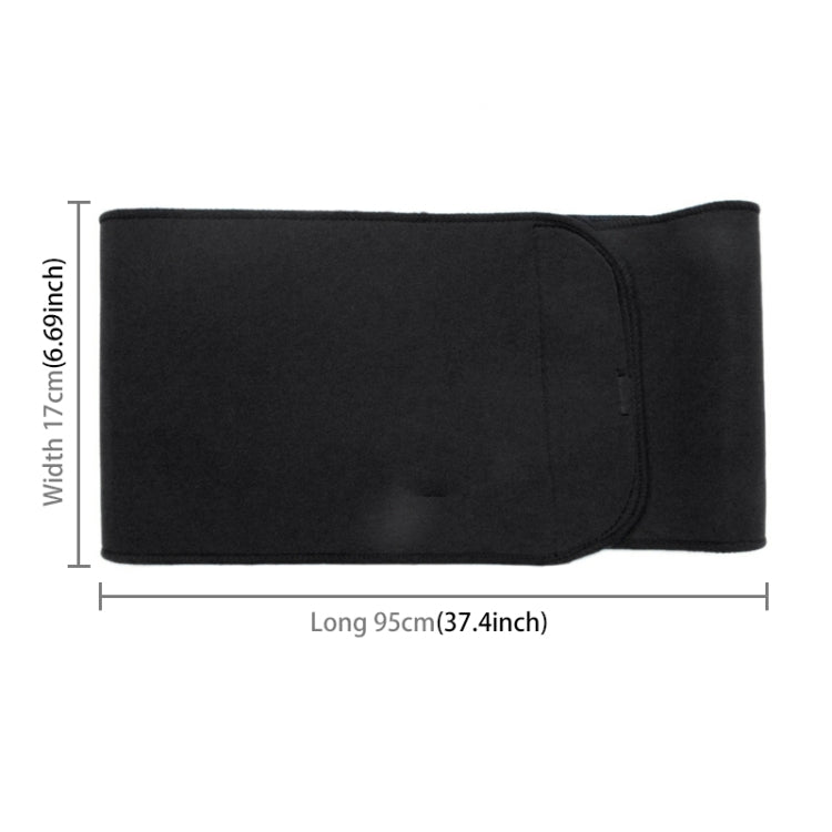 Suporte Térmico Elástico para Cintura Desportiva, Tamanho: 17 x 95cm, Suporte para Cintura Tamanho: 17 x 95cm (Preto), Suporte para Cintura Tamanho: 17 x 95cm (Azul)