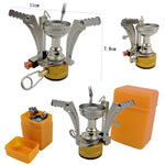 Conjunto portátil DS-101 para cozinhar em campismo ao ar livre, conjunto de panelas para piquenique